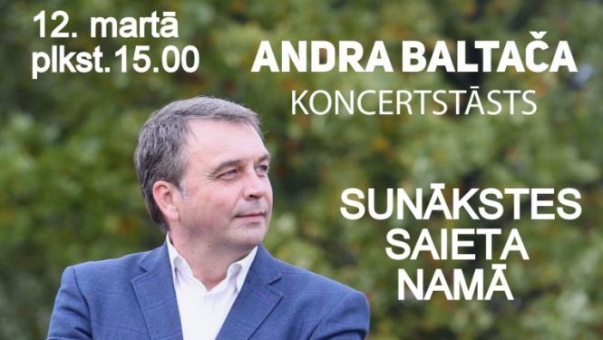 Andra Baltača Koncertstāsts "ES BŪŠU KLĀT"