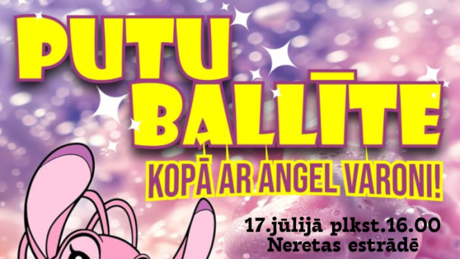 Putu ballīte Neretā