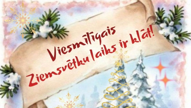 Sunākstes Ziemsvētku laiks ir klāt
