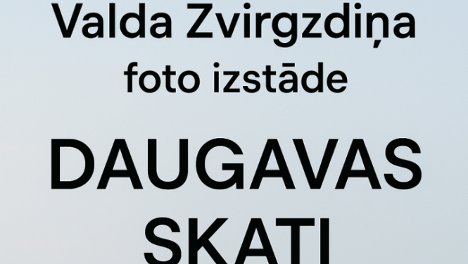 foto izstādes afiša