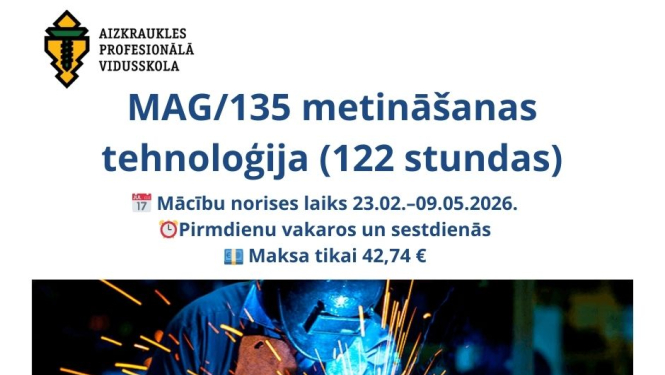 metināšanas kursu baneris