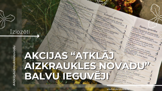 baneris par akcijas noslēgšanos