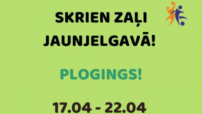Skrien zaļi Jaunjelgavā
