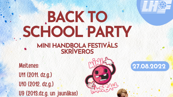 Back to school party