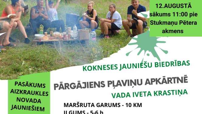 afiša  pārgājiens Pļaviņas