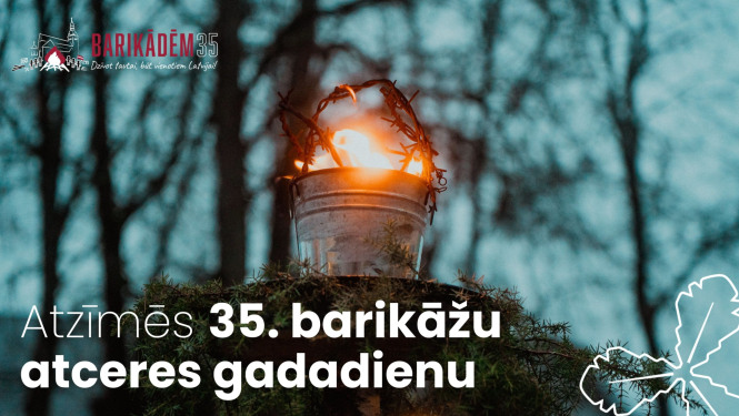 Atzīmēs 35. barikāžu atceres gadadienu
