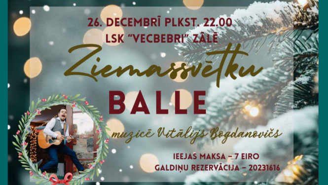 Ziemassvētku balle Vecbebros