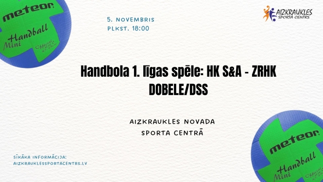 Handbola 1.līgas spēle