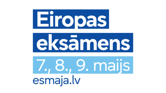 eiropas eksāmena logo un datumi
