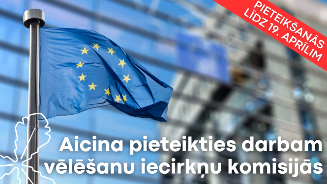 Pieteikšanās vēlēšanu iecirkņu komisijās