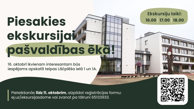 baneris par pieteikšanos ekskursijai