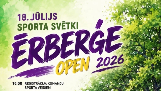 Sporta svētki Ērberģe Open 2026