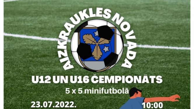 U12 un U16 čempionāts 5x5 minifutbolā