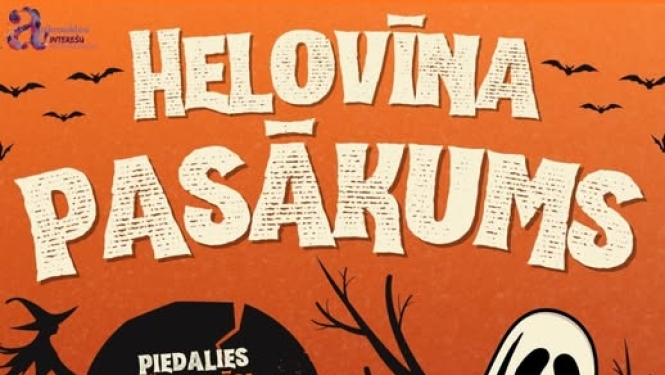 Helovīna pasākums bērniem un jauniešiem