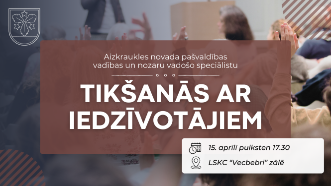 tikšanās ar iedzīvotājiem