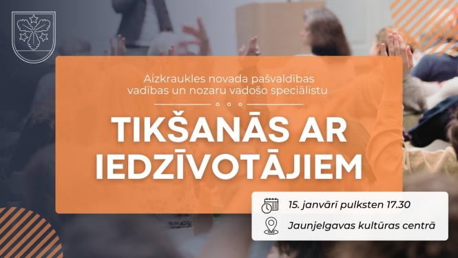 tikšanās ar iedzīvotājiem