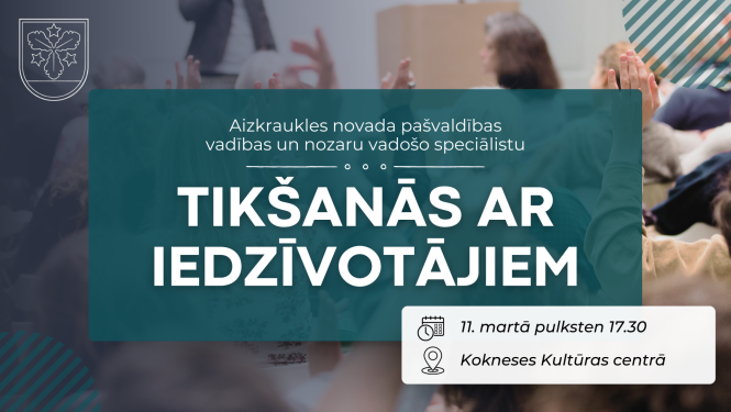 tikšanās ar iedzīvotājiem
