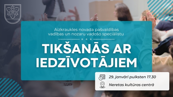 tikšanās ar iedzīvotājiem