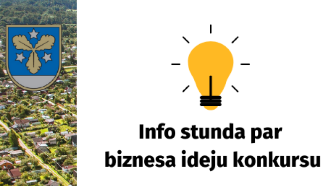 Infostunda par biznesa ideju konkursu
