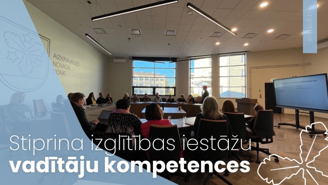 cilvēki piedalās apmācībās