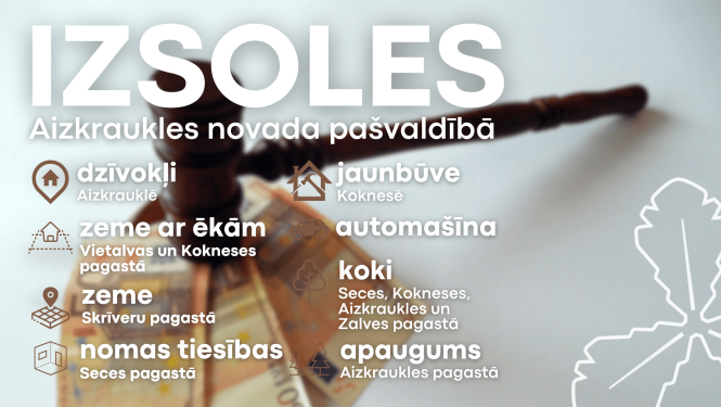 Pārdos īpašumus