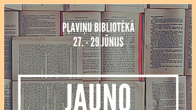 Jauno grāmatu dienas - afiša