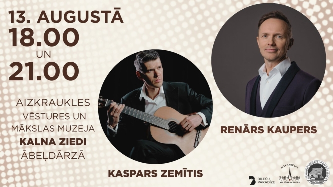 Renārs Kaupers un Kaspars Zemītis 13.08.