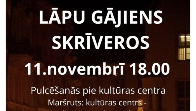 Lāčplēša diena Skrīveros