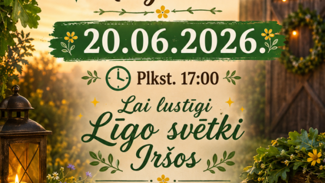 Līgo svētki Iršos kopā ar amatierkolektīviem