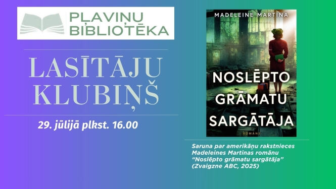 Tikšanās Lasītāju klubiņā Pļaviņās