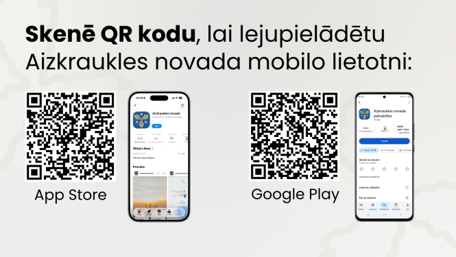 qr kodi, lai lejupielādētu mobilo lietotni