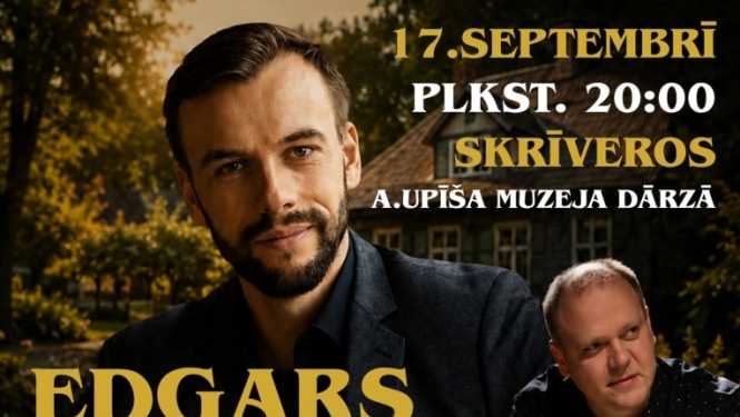 Edgars Ošleja un Māris Žagars ar programmu “Tepat un tālumā”