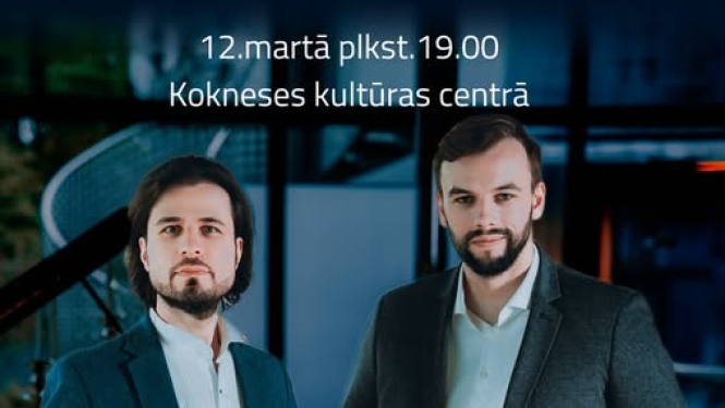 Andrejs Osokins un Edgars Ošleja ar programmu “Dvēseles dziesmas un ārijas”