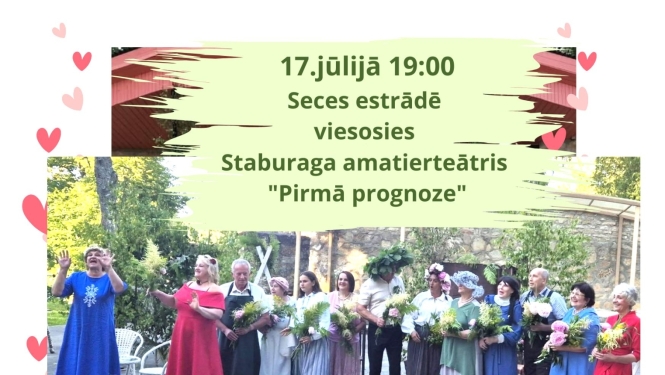 Staburaga amatierteātris “Pirmā prognoze” ar izrādi “Brīnuma zālīte”