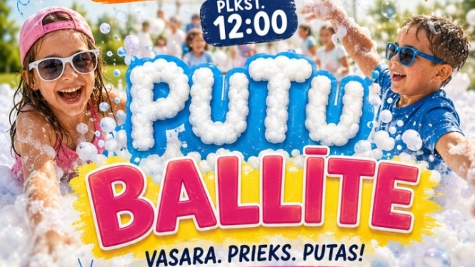 Burbuļu ballīte Iršos