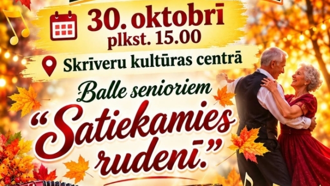 Senioru balle “Satiekamies rudenī”