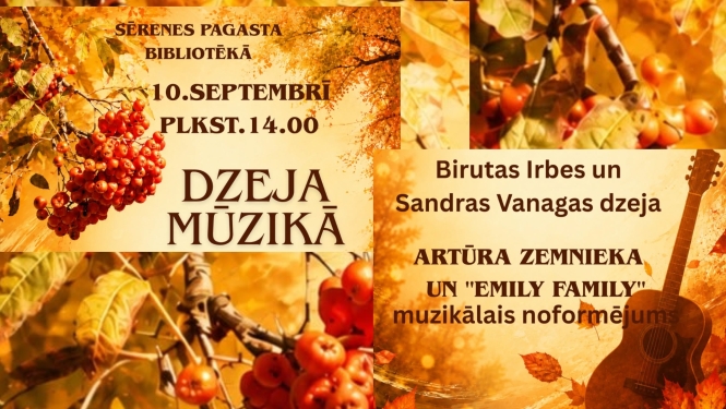 Dzejas dienu pasākums Sērenē