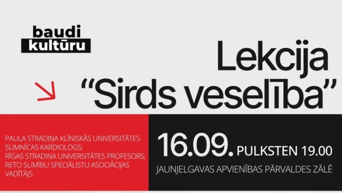 Lekcija “Sirds veselība” ar profesoru Andri Skridi