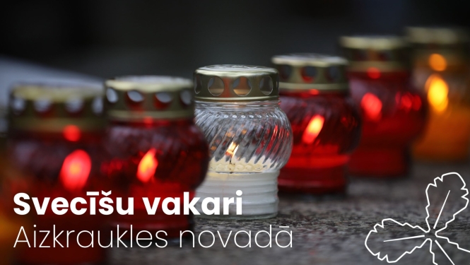 sarkanas un balta svecītes
