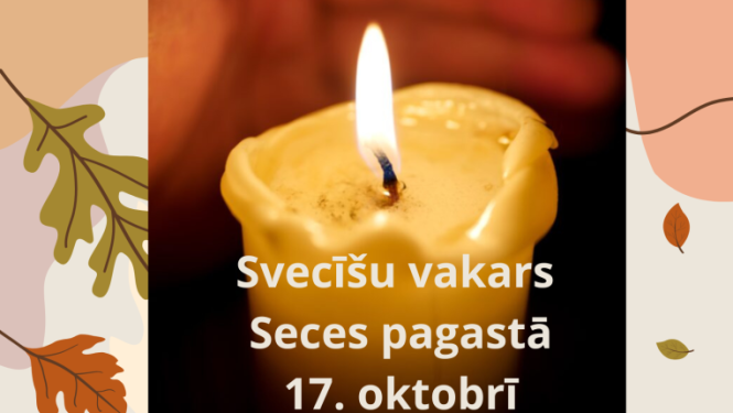 Seces pagastā – Svecīšu vakars