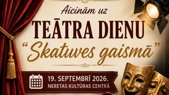 Teātra diena ''Skatuves gaismā''