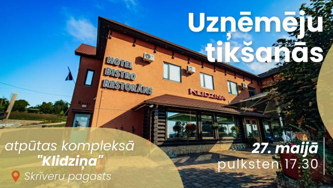 Uzņēmēju tikšanās Skrīveros afiša