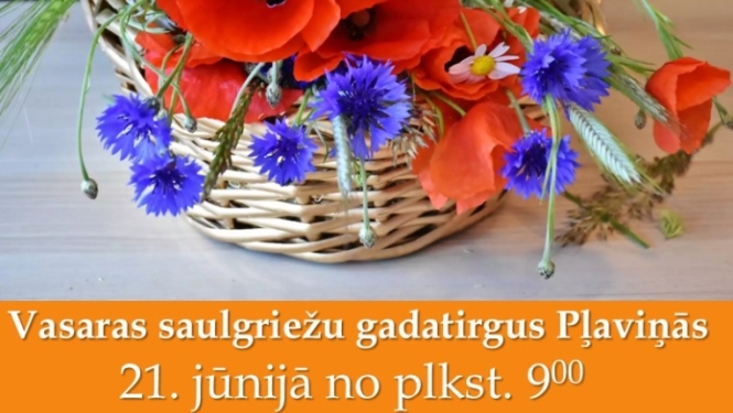 Vasaras saulgriežu gadatirgus afiša