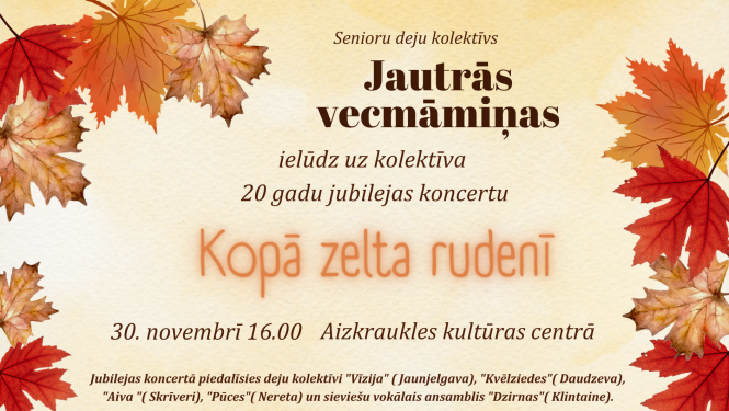 30.novebris Jautras vecmaminas