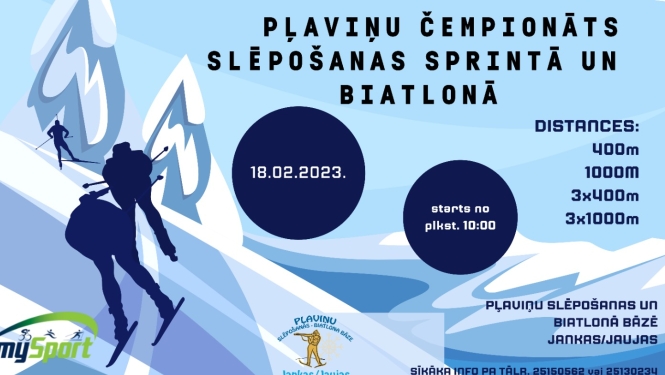 Pļaviņu čempionāts slēpošanas sprintā un biatlonā