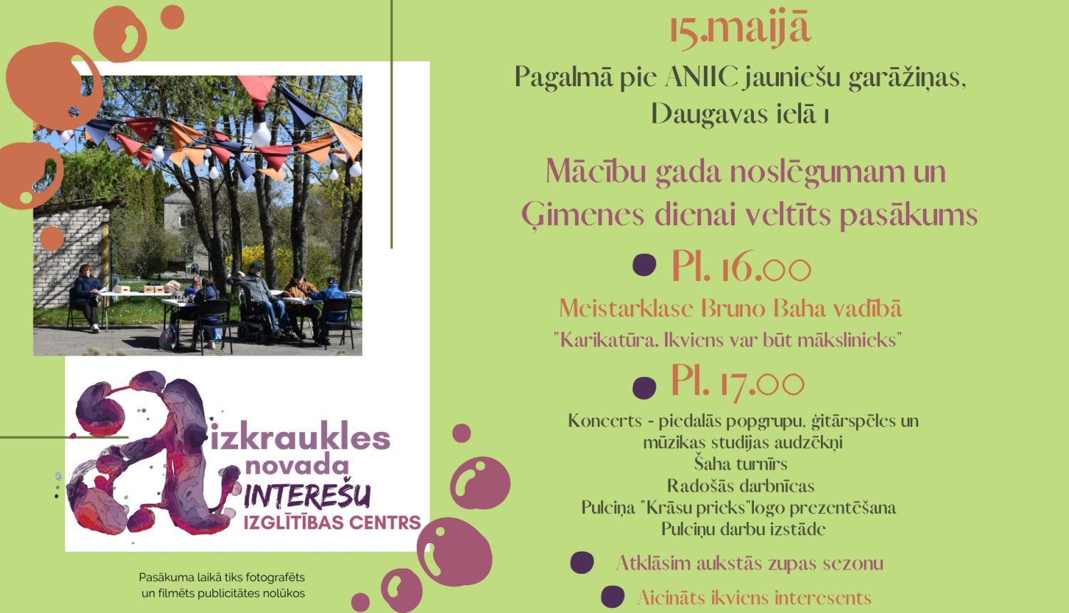 ģimēņu dienai veltīts pasākums
