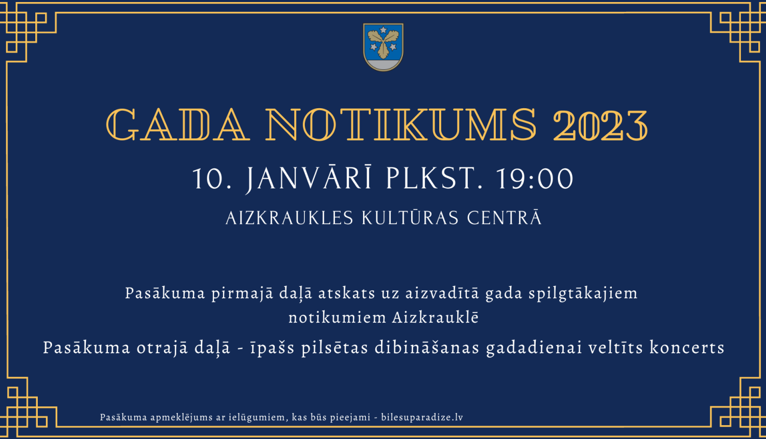 Gada notikums