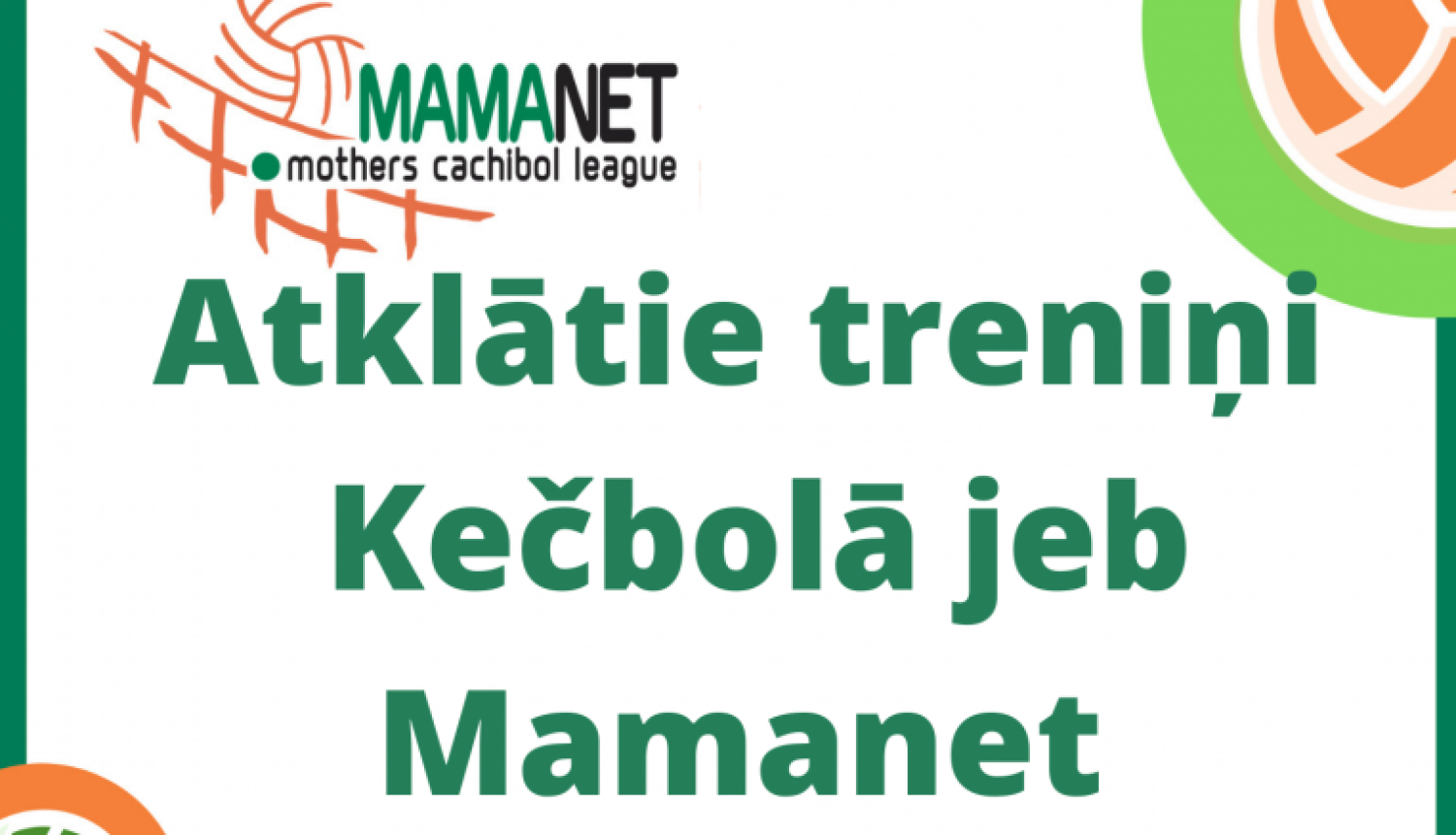 Atklātie treniņi Kečbolā jeb Mamanet