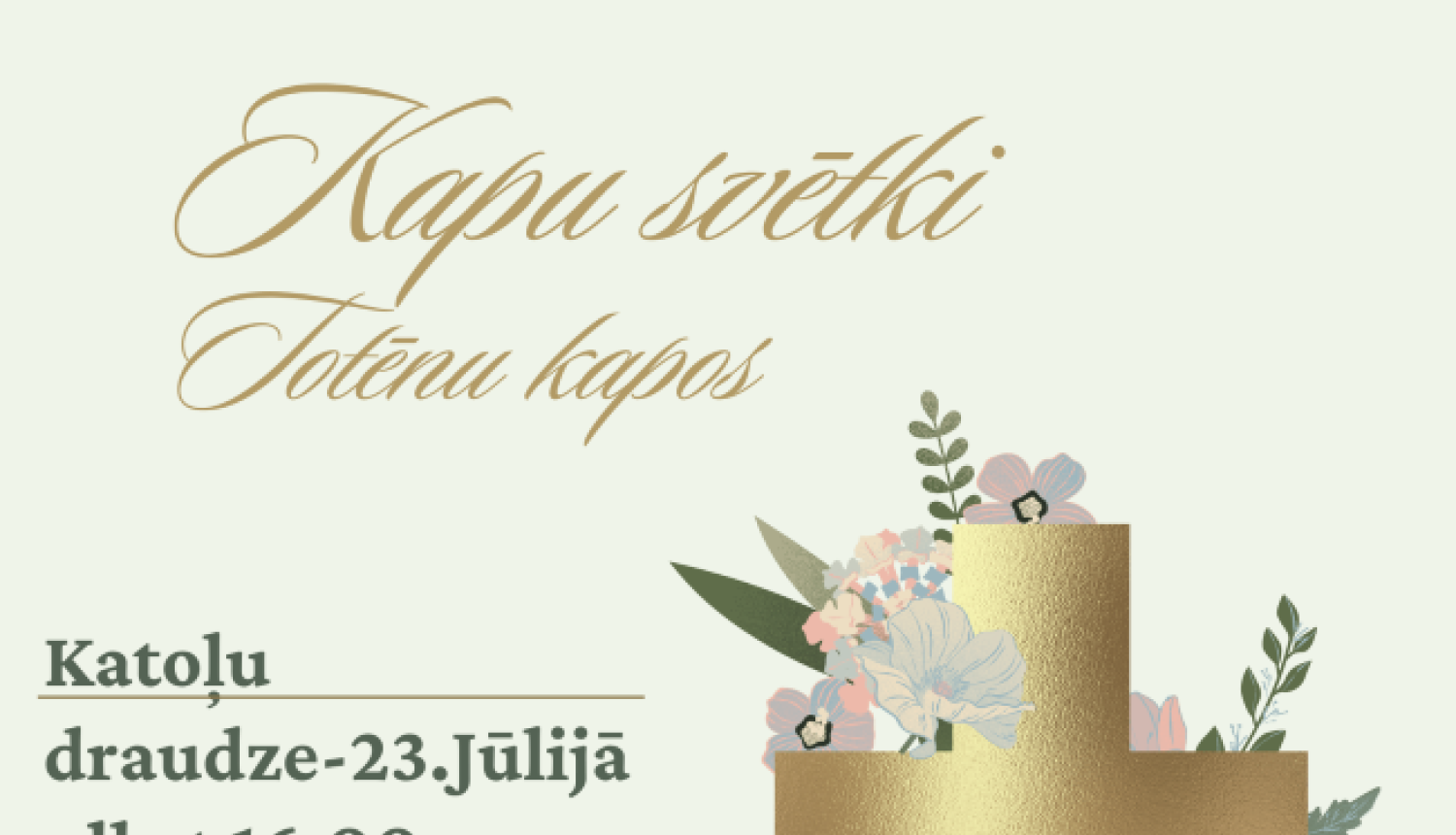 Kapusvētki Totēnu kapos