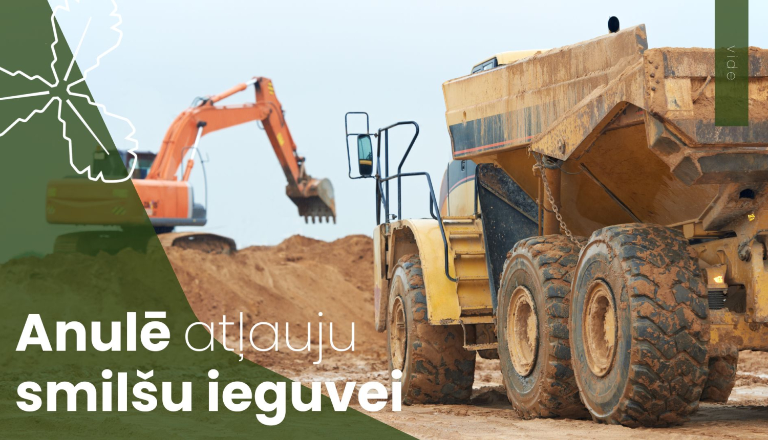 Anulē atļauju smilšu ieguvei